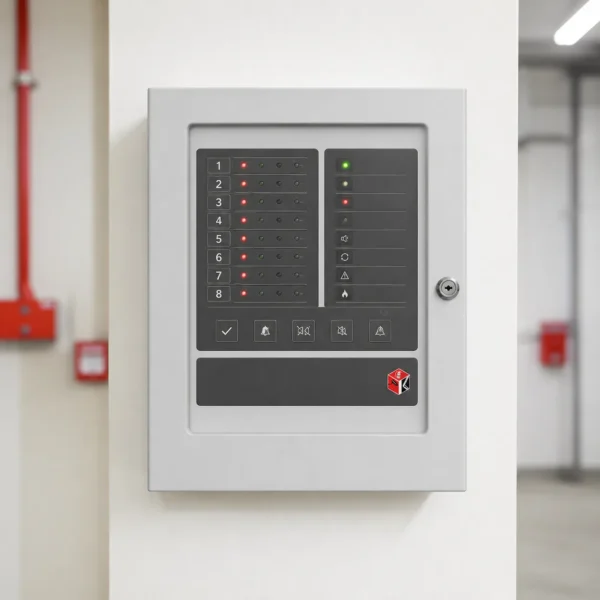 8 Bölgeli Konvansiyonel Yangın Alarm Kontrol Paneli