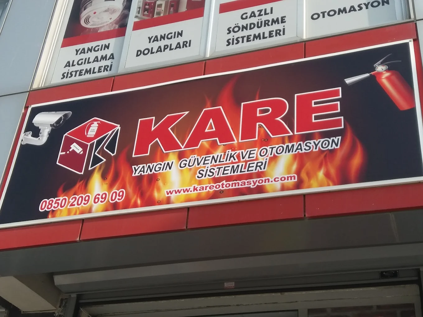 Kare Yangın merkez ofis binası